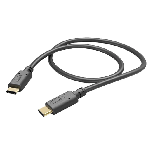 Adatkábel HAMA USB-C 1,5m fekete