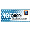 Ajándék ALDI vásárlási utalvány 10.000 Ft értékben