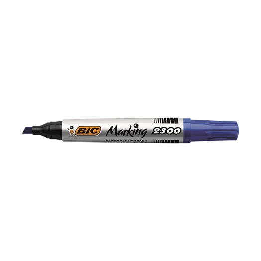 Alkoholos marker BIC 2300 vágott kék