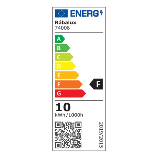 Asztali lámpa RÁBALUX Adelmo LED 10W fém szürke