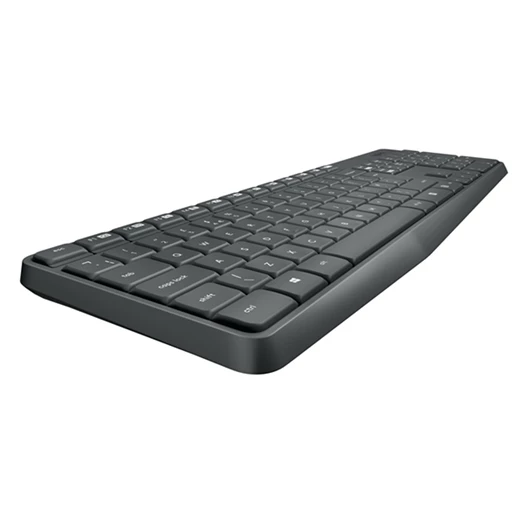 Billentyűzet vezeték nélküli LOGITECH MK235 HUN 2,4 Ghz szürke