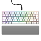 Billentyűzet vezetékes URAGE Exodus 760TKL mechanikus Red switch RGB fehér