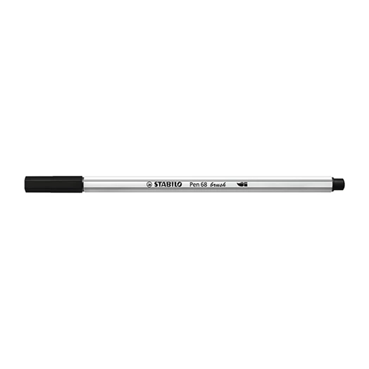 Ecsetfilc STABILO Pen 68 Brush fekete