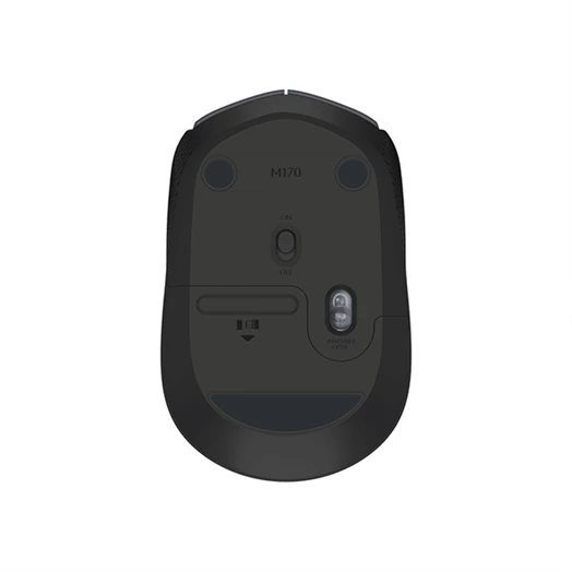 Egér vezeték nélküli LOGITECH B170 2,4 Ghz 1000 DPI fekete