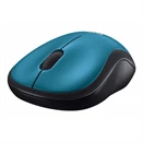 Egér vezeték nélküli LOGITECH M185 2,4 Ghz 1000 DPI kék