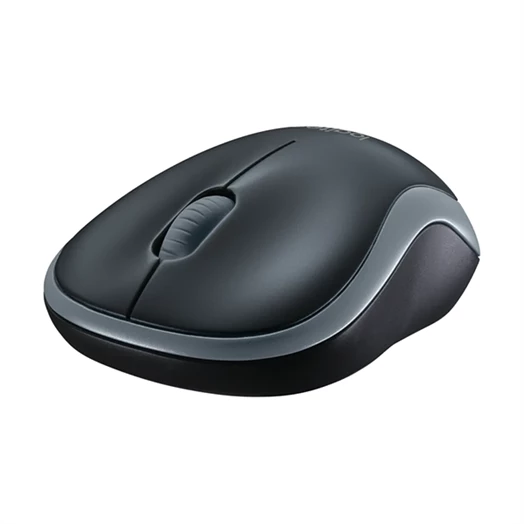 Egér vezeték nélküli LOGITECH M185 2,4 Ghz 1000 DPI szürke