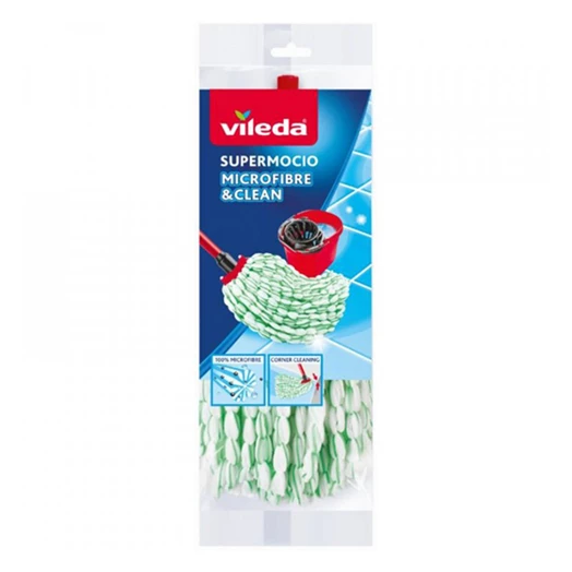 Felmosó pótfej VILEDA Supermocio Microfibre & Clean