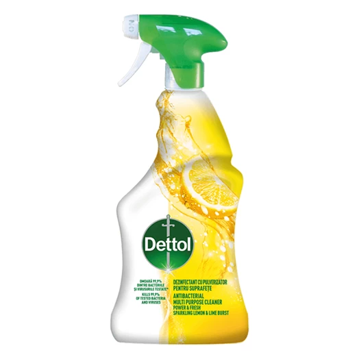 Fertőtlenítő felülettisztító spray DETTOL Power&Fresh citrom és lime 500ml