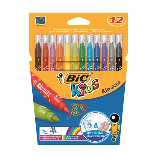 Filctoll BIC Kids 12 db-os készlet