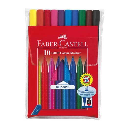 Filctoll FABER-CASTELL Grip 10db-os készlet