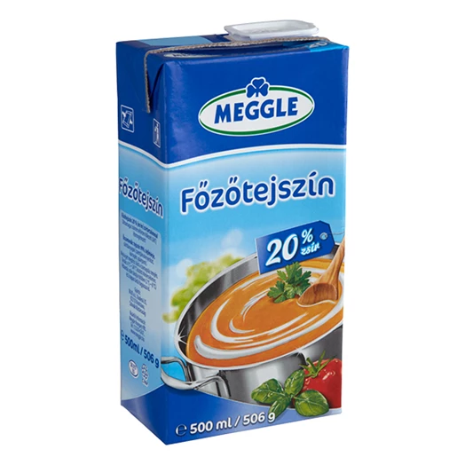 Főzőtejszín MEGGLE UHT 20% 500ml