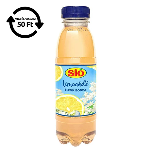 Gyümölcslé SIÓ Limonádé Bodza 0,4L DRS