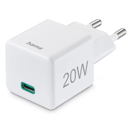 Hálózati töltő HAMA USB-C 20W fehér