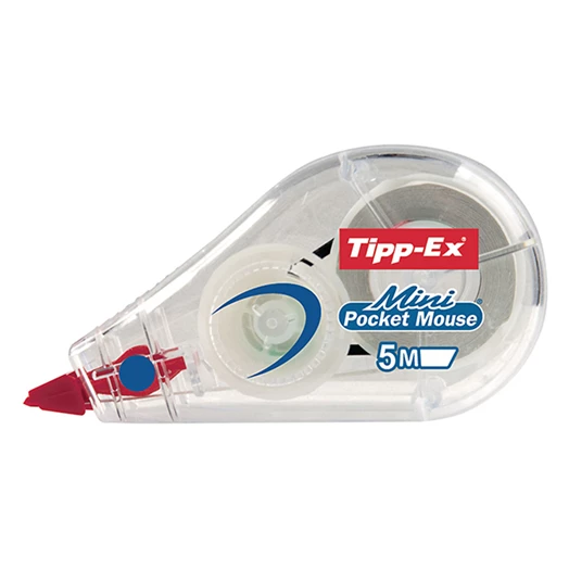 Hibajavító roller BIC TIPPEX Mini Pocket Mouse 5mmx5m