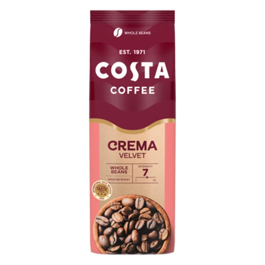 Kávé szemes COSTA COFFEE Café Crema Velvet 1kg