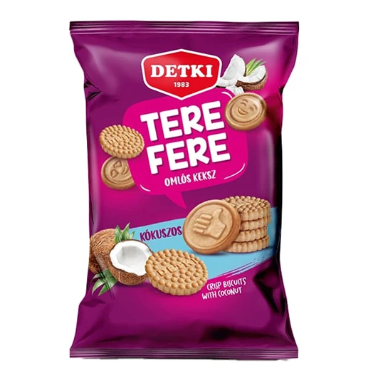 Keksz DETKI Tere-Fere kókuszos 180g