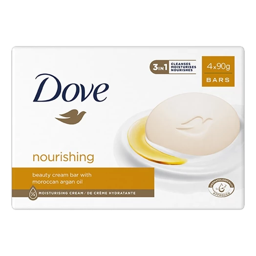 Krémszappan DOVE Nourishing 4x90g