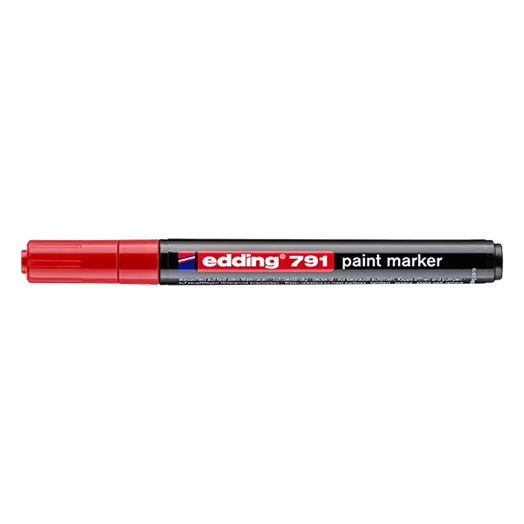 Lakkmarker EDDING 791 1-2mm piros