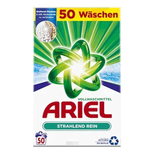 Mosópor ARIEL Universal+ 50 mosás 3 kg