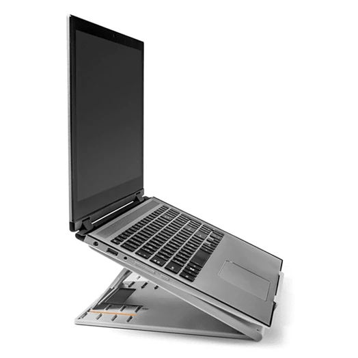 Notebook állvány KENSINGTON SmartFit Easy Riser Go állítható ergonómiai 17" laptokoknak szürke