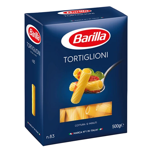 Száraztészta BARILLA tortiglioni N83. 500g