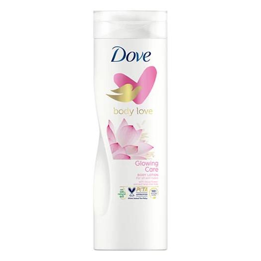 Testápoló DOVE Glowing 400ml