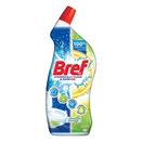 Toalett fertőtlenítő gél BREF Power Aktiv Gel Lemon 700 ml