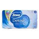 Toalettpapír ZEWA Deluxe 3 rétegű 8 tekercses Pure White