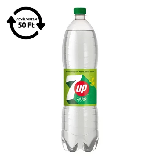 Üdítőital szénsavas 7UP Free 1,5L DRS