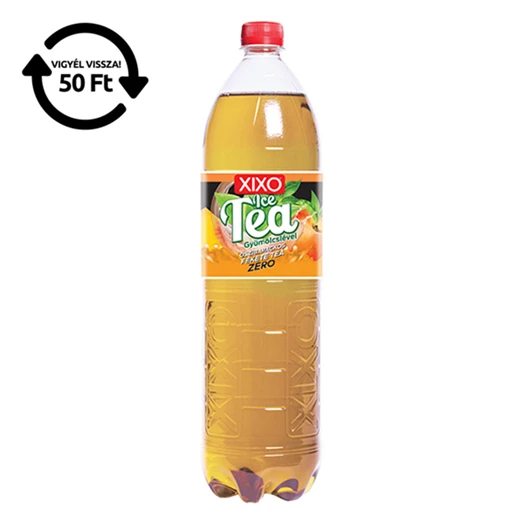 Üdítőital szénsavmentes XIXO Ice tea őszibarack zero 1,5L DRS