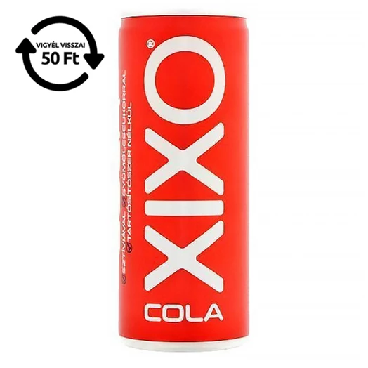 Üdítőital szénsavas XIXO cola 0,25L DRS