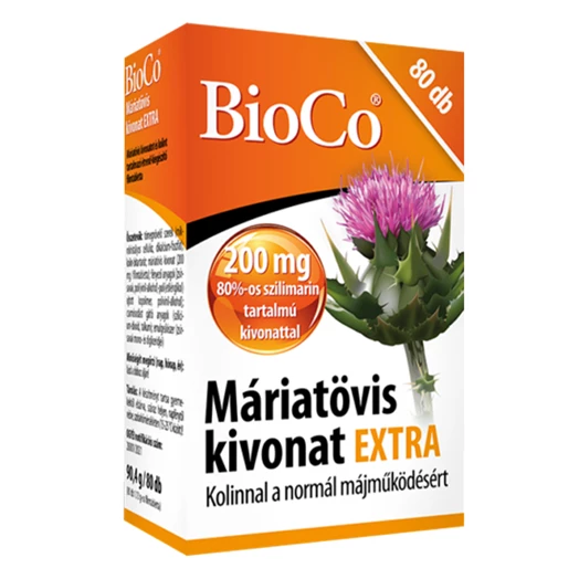 Vitamin BIOCO Máriatövis Extra 80 darab