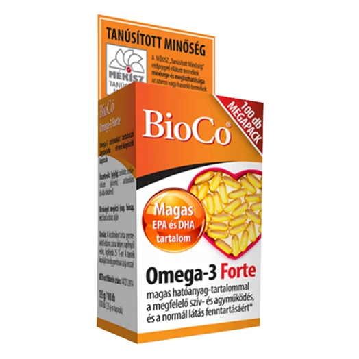 Vitamin BIOCO Omega-3 Forte Megapack 100 darab