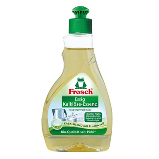 Vízkőoldő FROSCH háztartási gépekhez ecetes környezetbarát 300ml