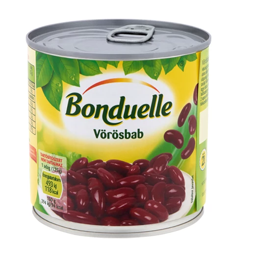 Vörösbab BONDUELLE natúr 400g