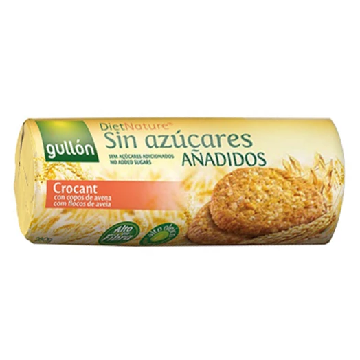 Zabkeksz GULLON Crocant cukormentes 280g