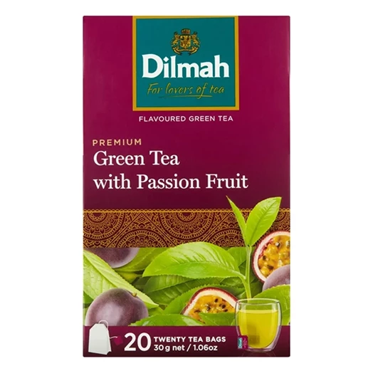 Zöld tea DILMAH Passion Fruit 20 filter/doboz